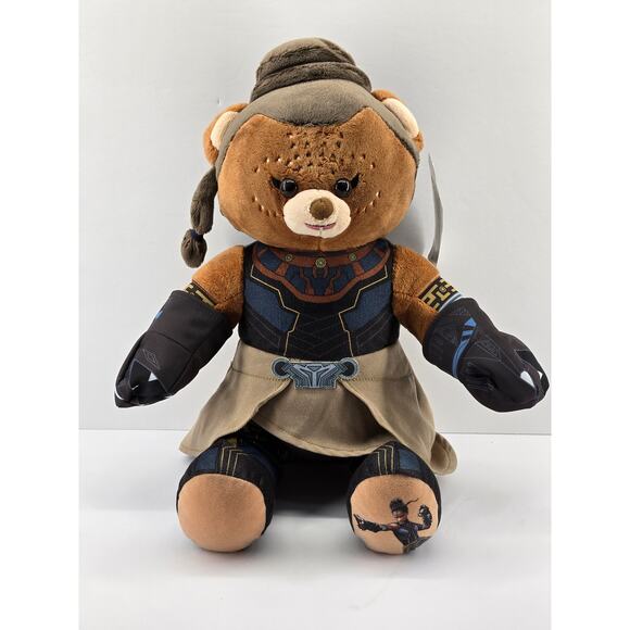 NWT Build-A-Bear Marvel Shuri Wakanda Black Panther Plush 18" - Picture 2 of 6